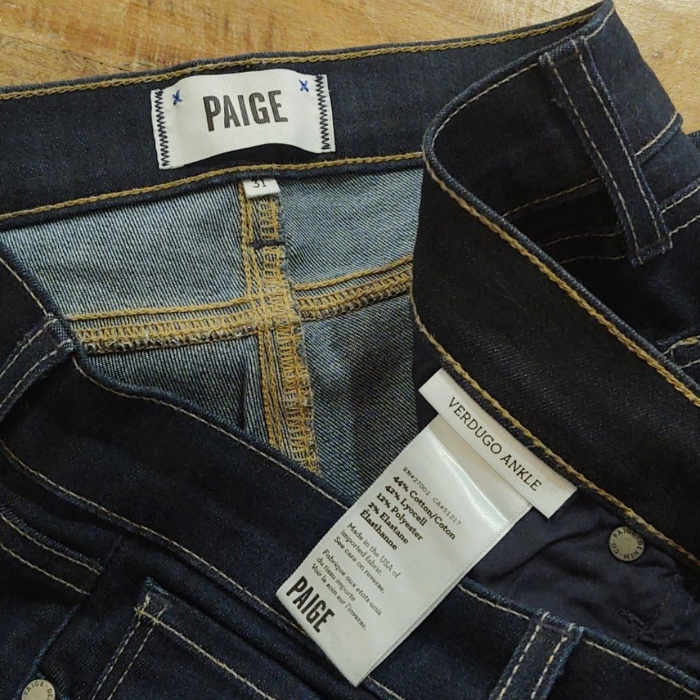 Paige Denim verdugo ankle skinny stretchy